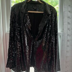 Sequin blazer
